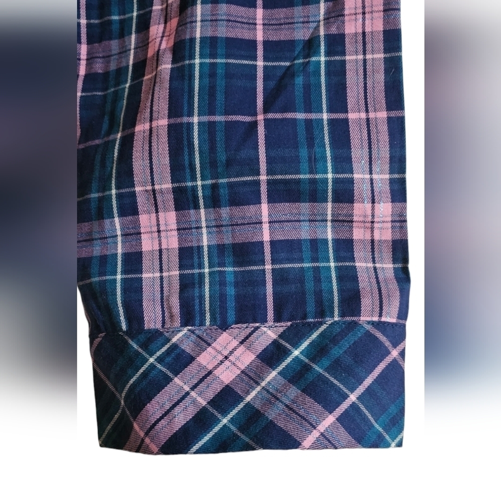 Victoria's Secret - NEW Plaid Shimmery Lightweight Pajama Top - Just the top!​​​ - Picture 4 of 8